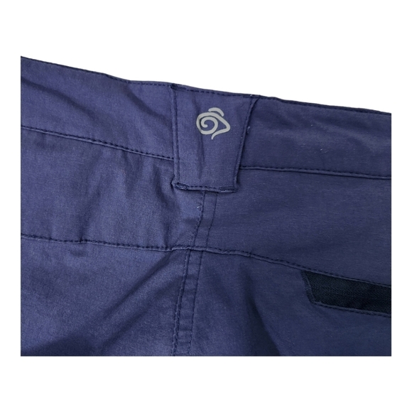 CRAGHOPPERS Womens Kiwi Pro Stretch Trousers hiking pants size 14 blue - Picture 7 of 12